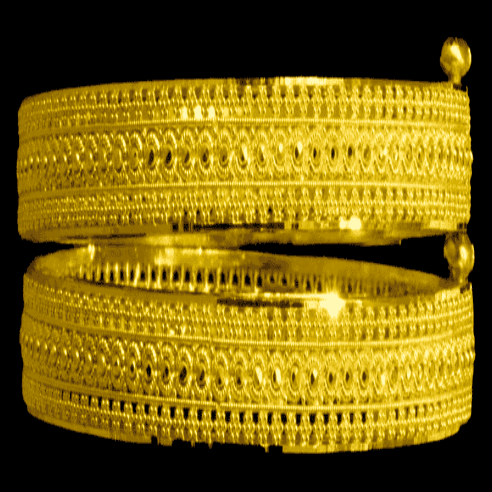 22K Gold Bangle Bracelet